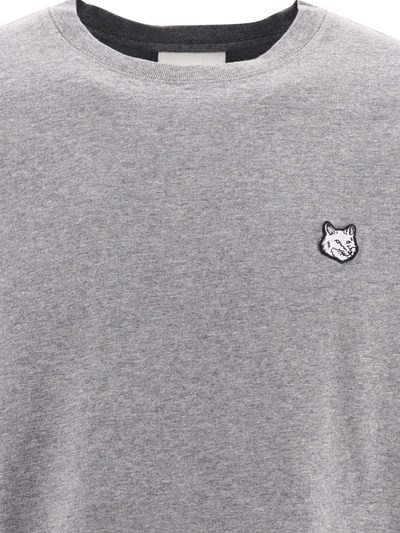 Shop Maison Kitsuné Tonal Fox Head T Shirt