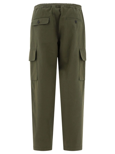 Shop Marni Cargo Trousers With Drawstring