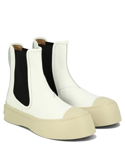 Marni Pablo Ankle Boots In Luxurious Nappa Leather