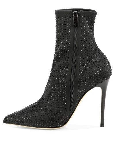 Ninalilou 105mm Crystal-embellished Pointed-toe Boots