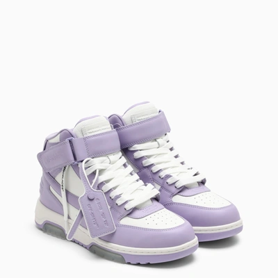 Shop Off-white Off White™ Out Of Office White/lilac Medium Trainer