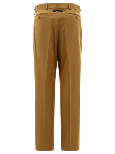 Shop Palm Angels Wide Tailored Trousers