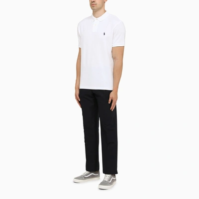 Shop Polo Ralph Lauren White Polo Shirt With Logo
