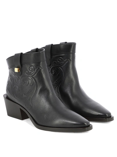 Skorpios Alexandra Cordoba Ankle Boots Black
