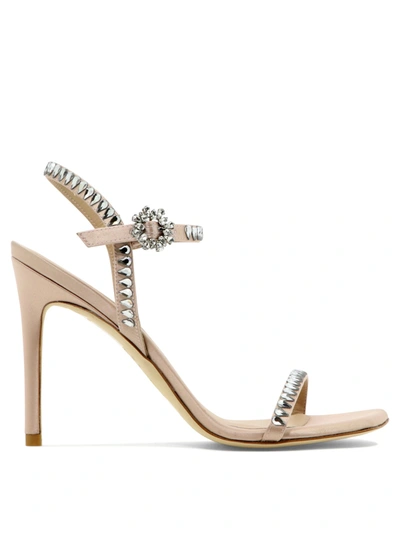 Shop Stuart Weitzman Gemcut 100 Sandals