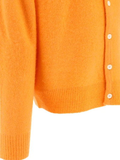 Shop Stussy Stüssy Cardigan With Ribbed Details