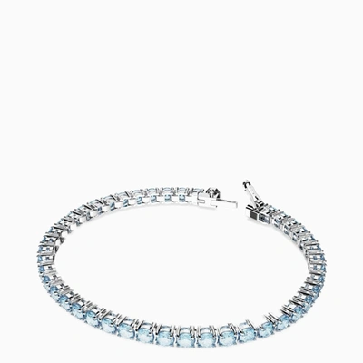 Shop Swarovski Bijoux Bracelet Matrix In Blue