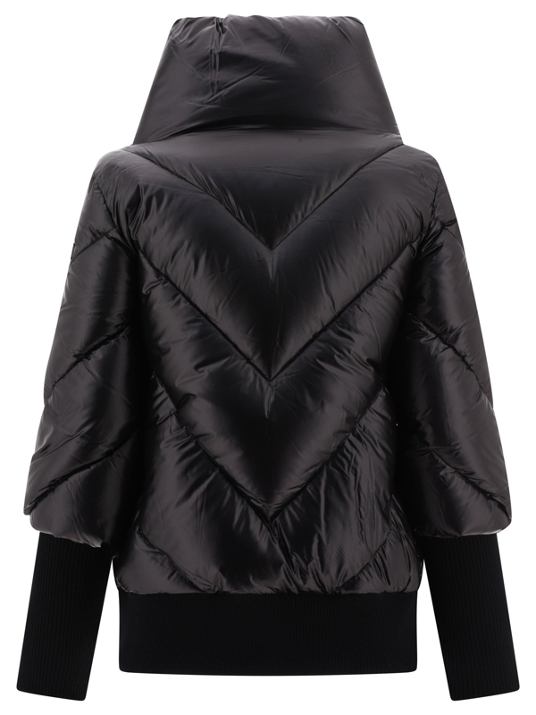 Tatras hooded quilted down gilet - Black