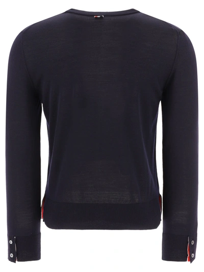 Shop Thom Browne Jersey Stitch Sweater