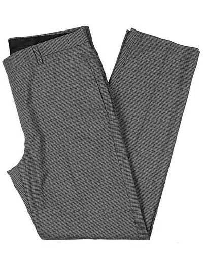 Shop Lauren Ralph Lauren Edgewood Mens Natural Wool Classic Fit Suit Pants In Grey