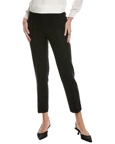 Shop Anne Klein Hollywood Straight Ankle Pant In Black