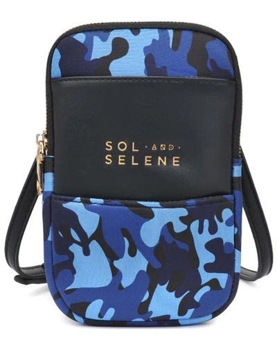 Shop Sol And Selene By My Side Crossbody In Blue