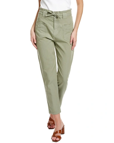 Shop Ba&sh Ba & Sh Linen-blend Pant In Green
