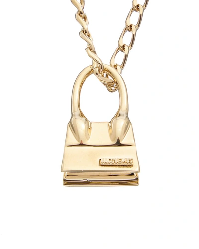 Shop Jacquemus Le Chiquito Necklace In Gold