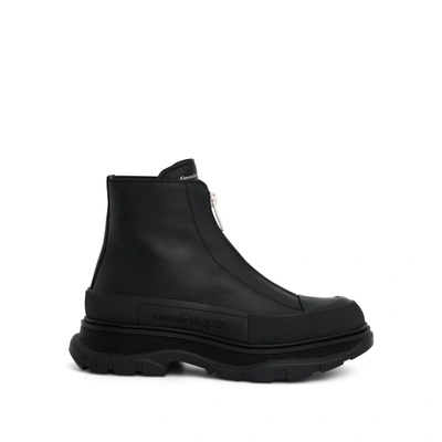 Shop Alexander Mcqueen Tread Slick Ankle Boots