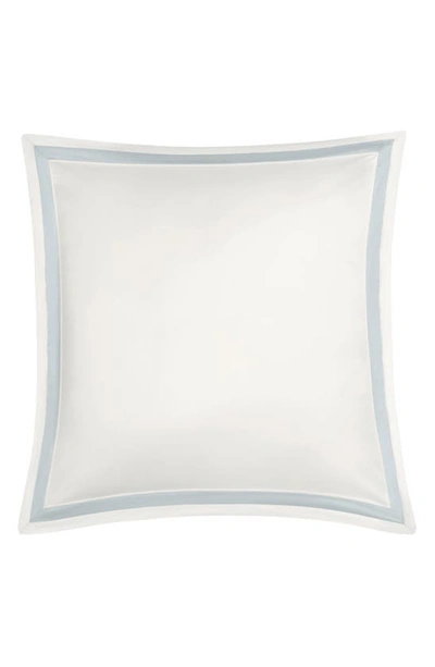 Matouk Ambrose 600 Thread Count Egyptian Cotton Sham In Bone/ Pool