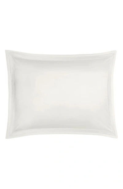 Matouk Ambrose 600 Thread Count Egyptian Cotton Sham In Bone/ Bone