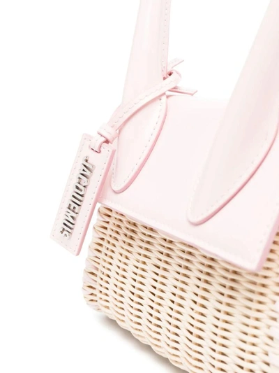 Shop Jacquemus Bags In Pale Pink