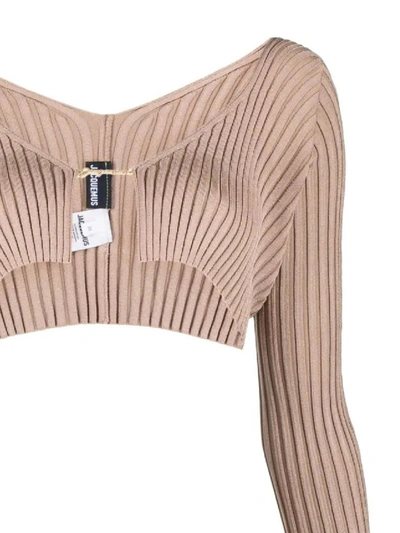 Shop Jacquemus Sweaters In Light Brown