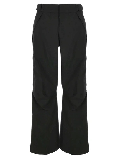 Shop Moncler Grenoble Trousers In Black