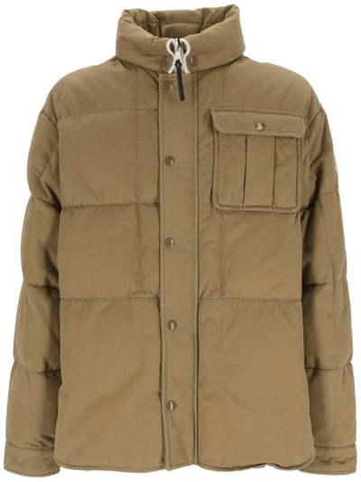 Shop Moncler Jackets In Brown