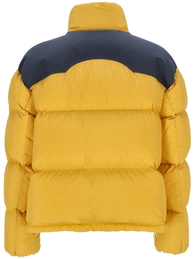 Shop Moncler Genius Moncler X Palm Angels Jackets In Yellow