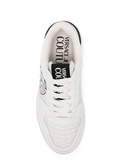 Shop Versace Jeans Couture Versace Jeans Sneakers In White
