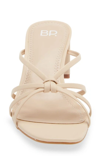 Bp. Karsyn Strappy Slide Sandal In Beige