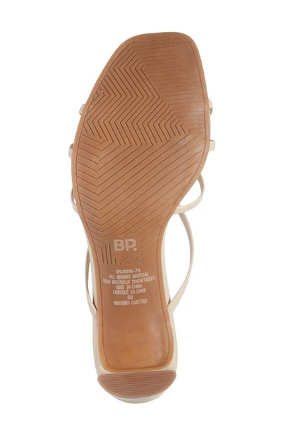 Shop Bp. Karsyn Strappy Slide Sandal In Beige