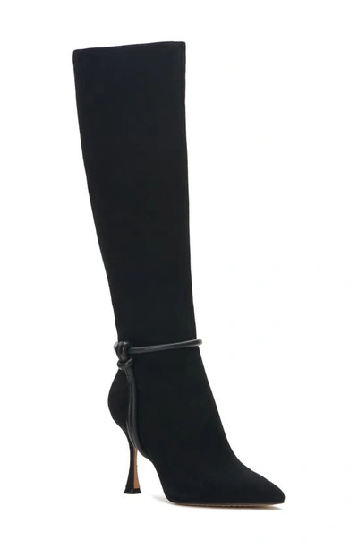 Shop Vince Camuto Carlyma Knee High Boot In Black