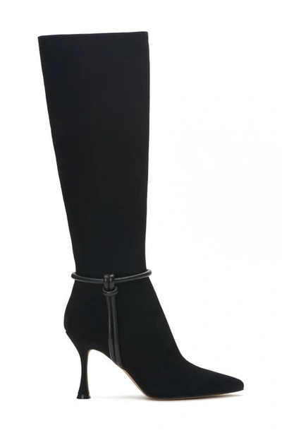 Shop Vince Camuto Carlyma Knee High Boot In Black
