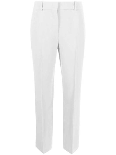 Shop Ermanno Scervino Trousers In White