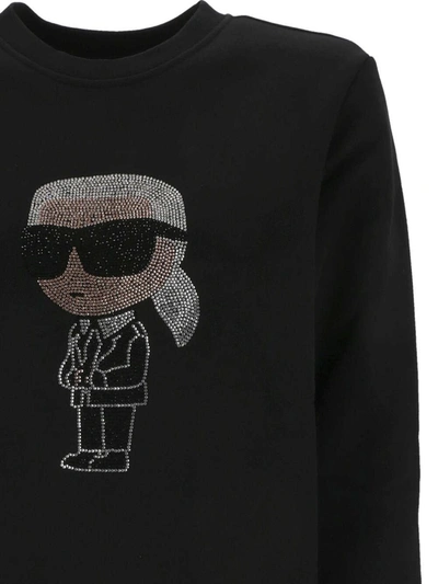 Shop Karl Lagerfeld Sweaters In Black