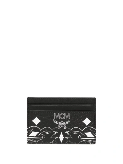 Shop Mcm Wallets In Black