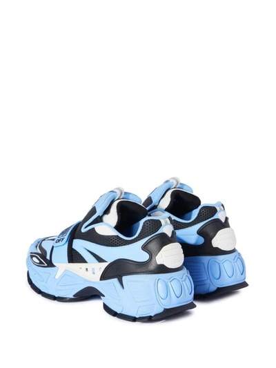 Shop Off-white Off White Sneakers In Blue