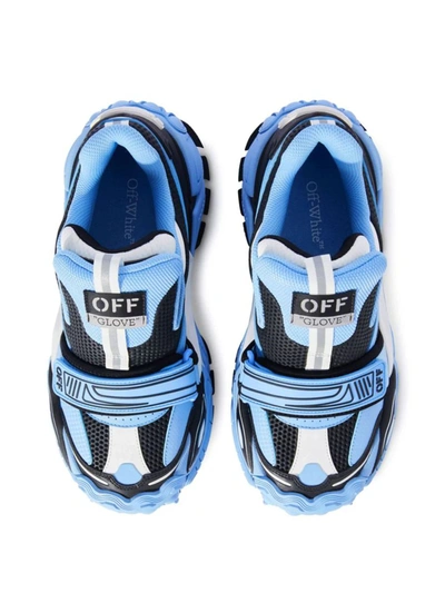 Shop Off-white Off White Sneakers In Blue