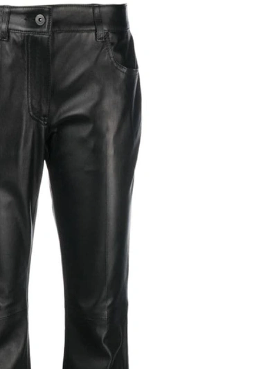 Shop Off-white Off White Trousers In Black Blac