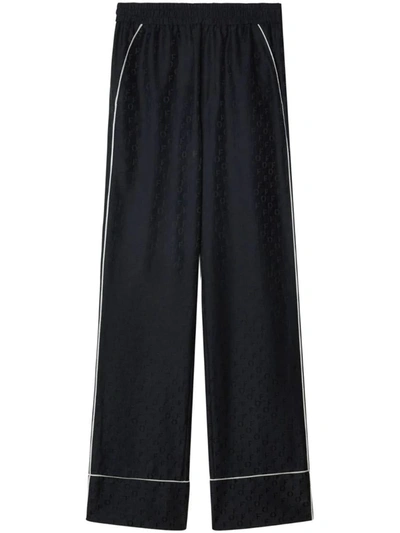 Shop Off-white Off White Trousers In Black Blac