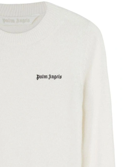 Shop Palm Angels Sweaters In Butter Bla