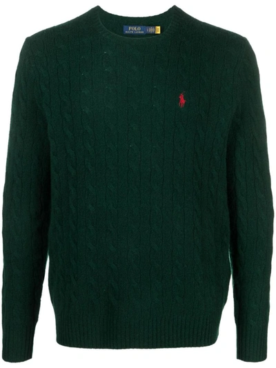 Shop Polo Ralph Lauren Sweaters In Hunt Club Green