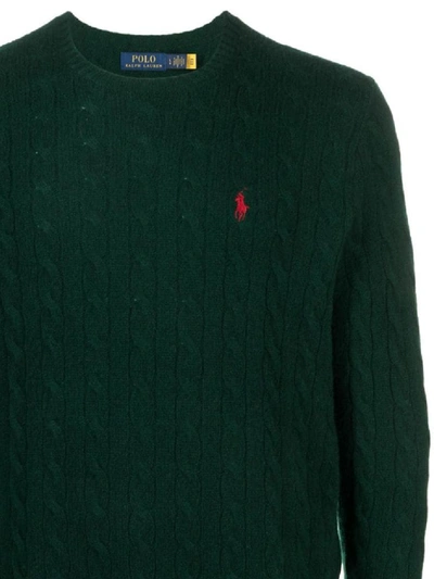 Shop Polo Ralph Lauren Sweaters In Hunt Club Green