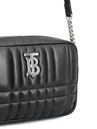 Shop Burberry Handbags In Black