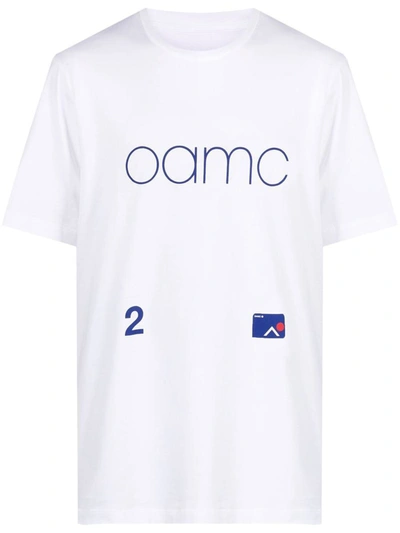 Shop Oamc T-shirts And Polos In White