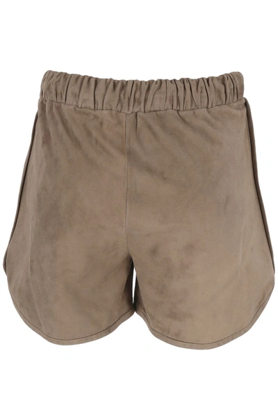 Shop Salvatore Santoro Shorts In Dove Grey