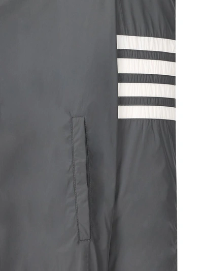 Shop Thom Browne Jackets In Gray