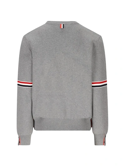 Shop Thom Browne Shirts In Gray