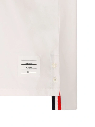 Shop Thom Browne T-shirts And Polos In White