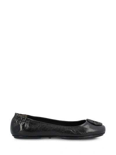 Shop Tory Burch Flat Shoes In Perfect Black /jet