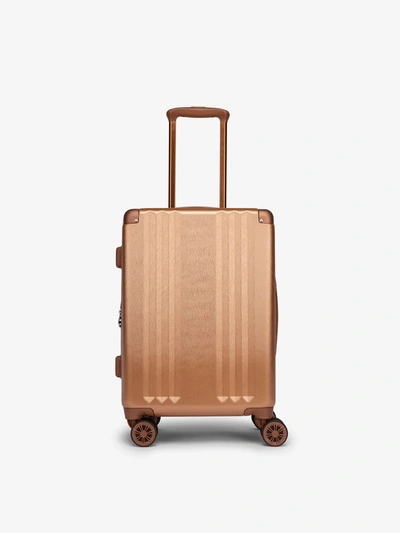 Shop Calpak Ambeur Carry-on Luggage In Copper | 20"