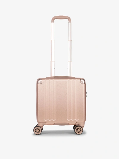 Shop Calpak Ambeur Mini Carry-on Luggage In Rose Gold | 16"